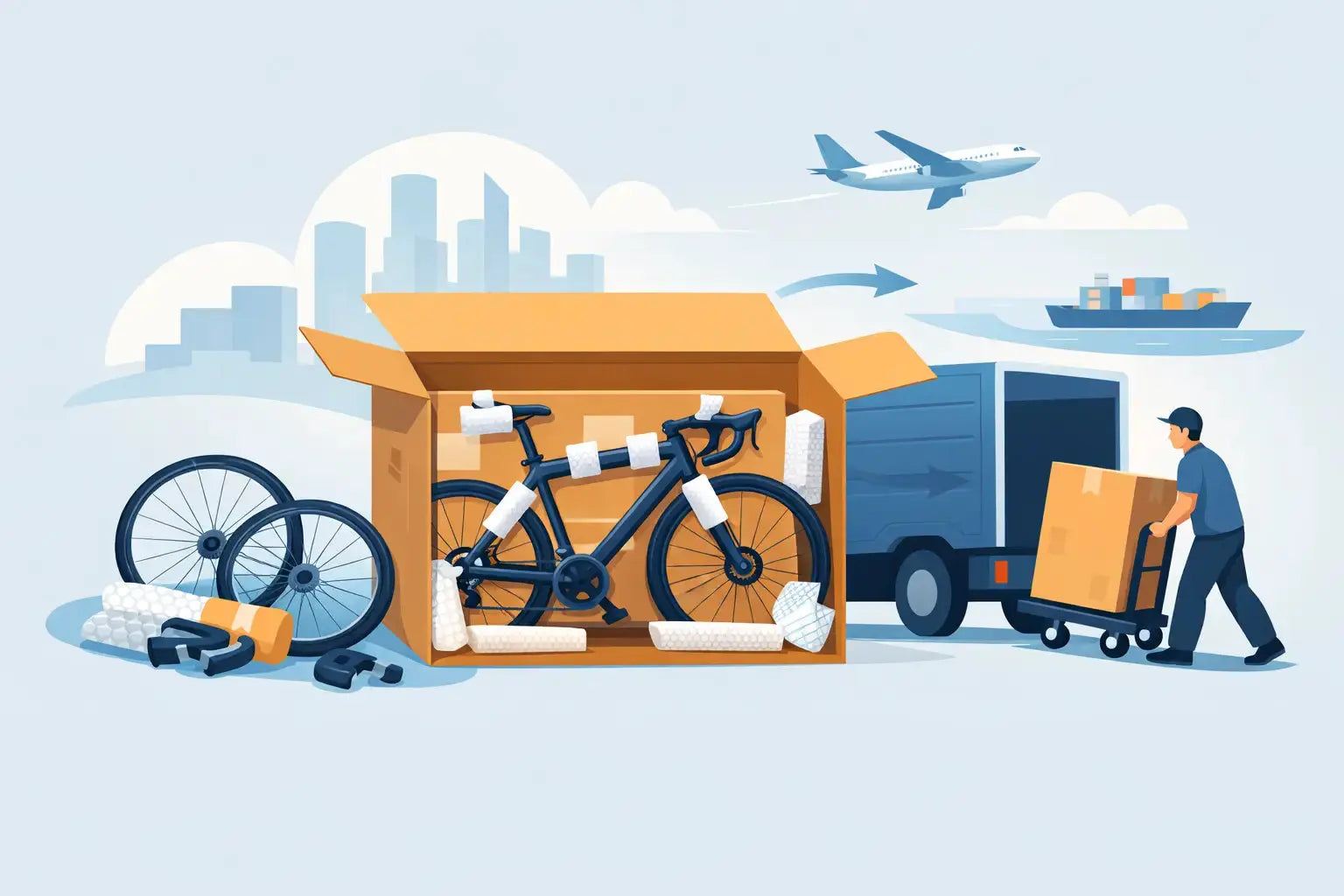How to Ship a Bike Without Damage